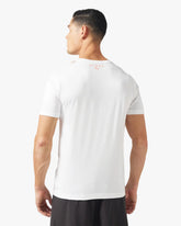 PUMA X HYROX MEN'S POLY GRAPHIC TEE WHITE
